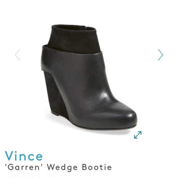 Vince Shoes - VINCE Garren Suede/Leather Bootie